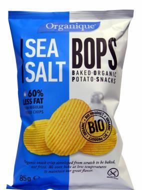 Bramborové chipsy BIO 85 g - s mořskou řasou, mořská sůl