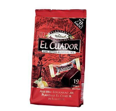 Jednotlivě balené kousky čokolády 125g -Rausch El Cuador - Ekvádor 70%