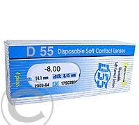 Kontaktní čočky měkké D 55&nbsp -8.00D/8,45 mm 6 ks