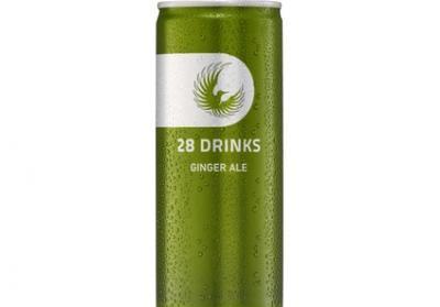 Limonáda 28 DRINKS ginger ale 250ml