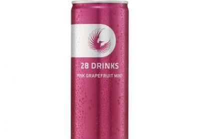 Limonáda 28 DRINKS pink grapefruit mint 250ml