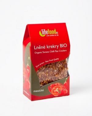 Lněné krekry BIO mexické 90g