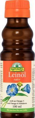 Lněný olej lisovaný za studena RAPUNZEL 100ml-BIO